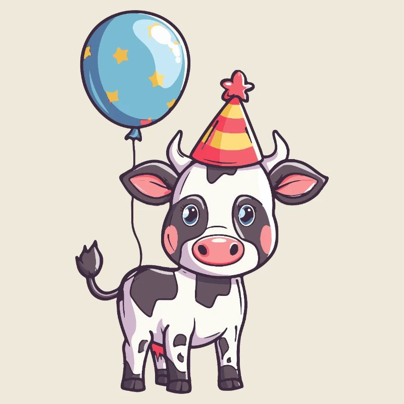 Vache Anniversaire Bébé