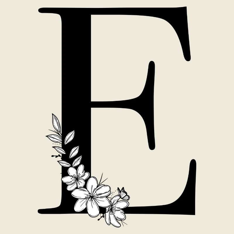 Letter E