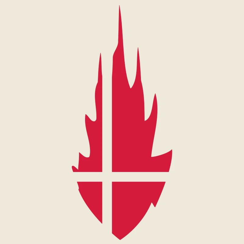 Denmark Danmark Fire Flame Design
