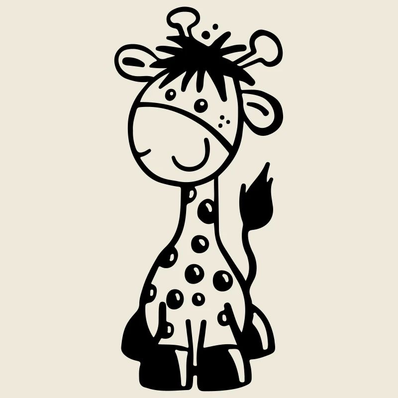 Kleine Giraffe