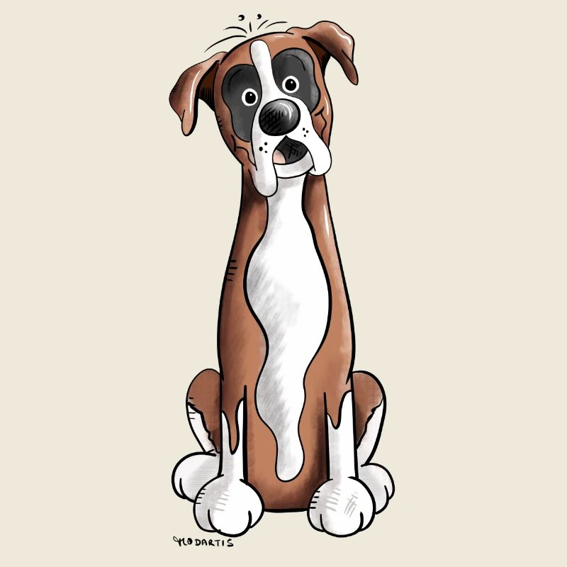 Drôle Deutscher Boxer - Boxer Alleman
