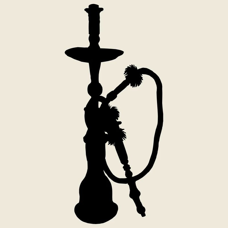 Water pipe shadow figure