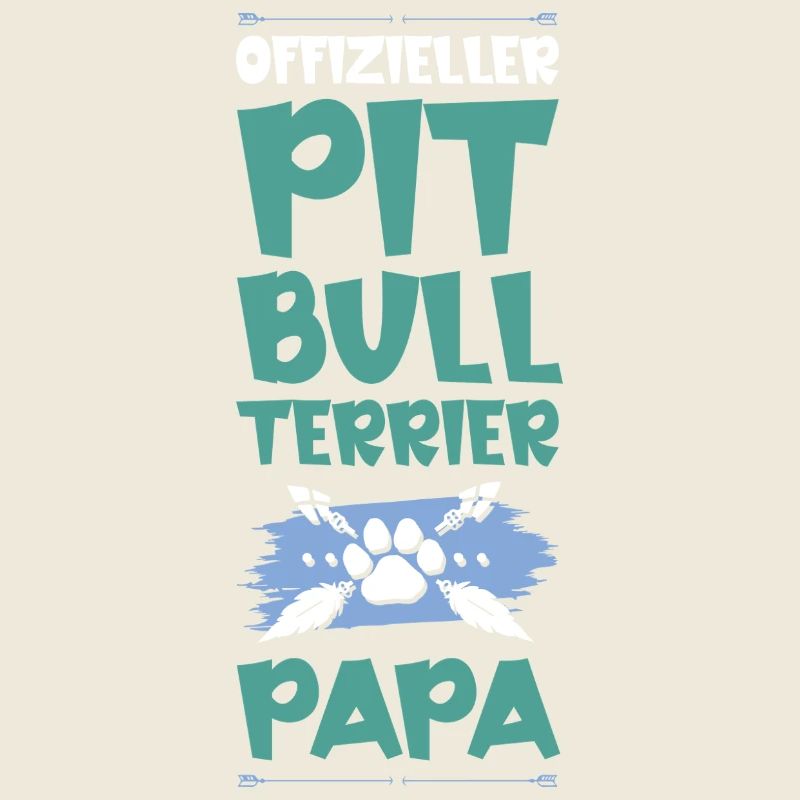 papa pit-dog