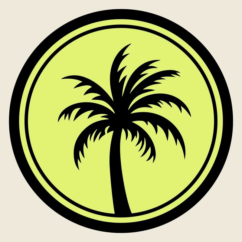 Palme Urlaub Symbol
