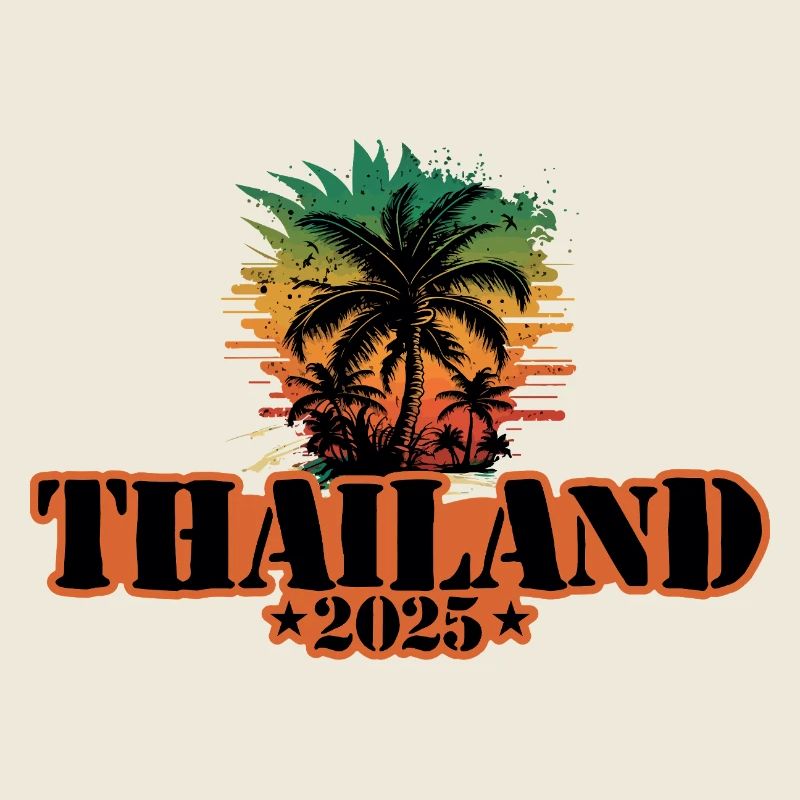 Thailand 2025 Palmen