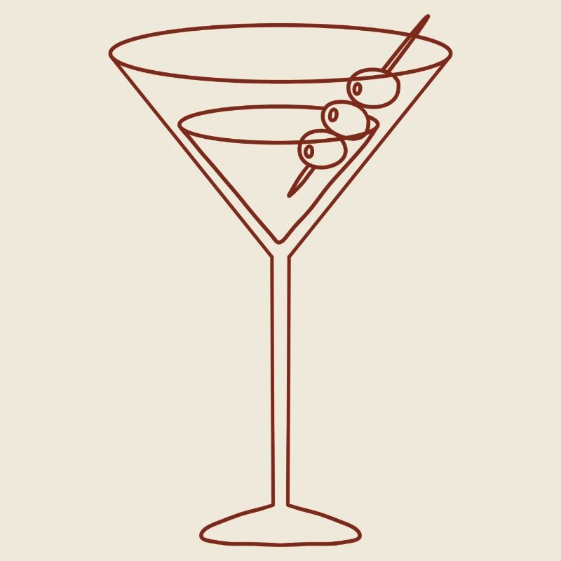 Martini aux olives