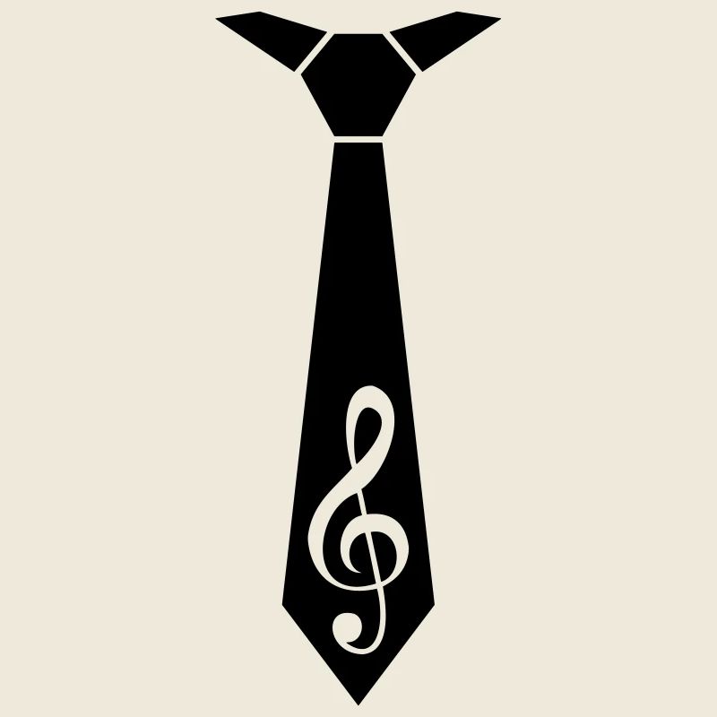 Musik Notenschlüssel Note Krawatte Anlass Stil