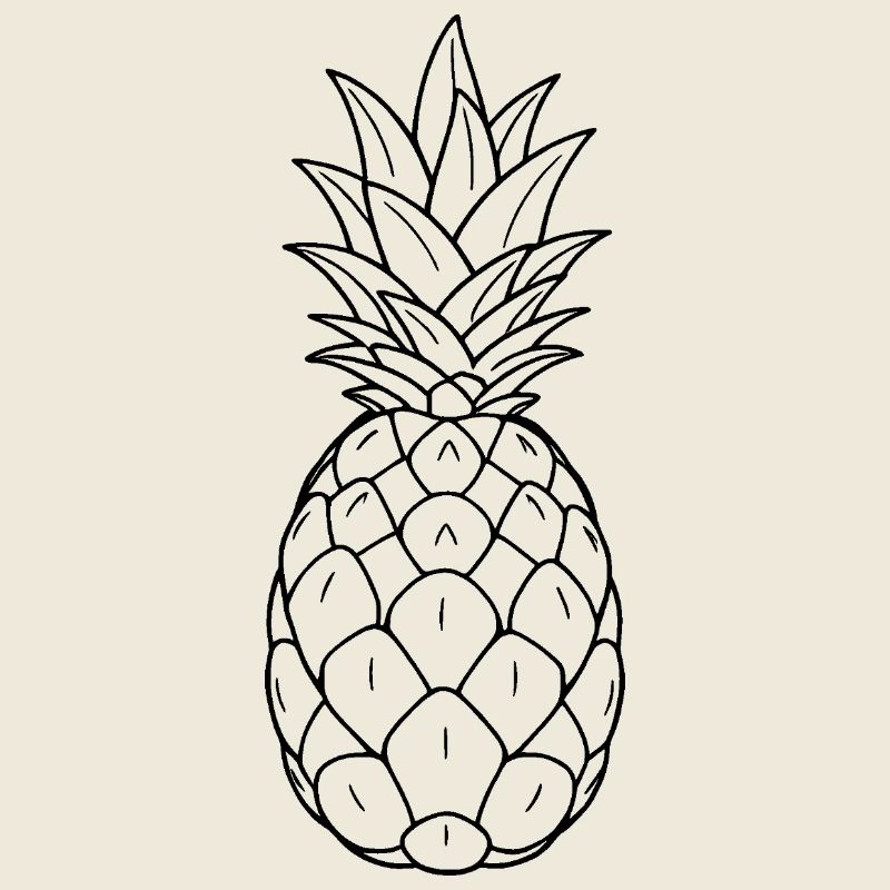 Minimalistic Pineapple
