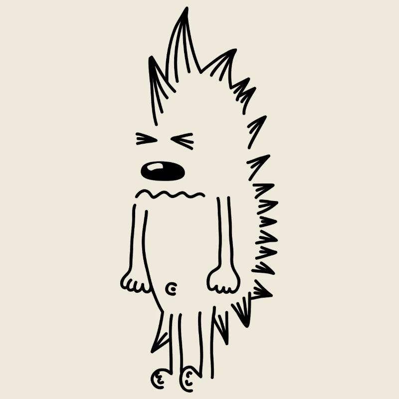 Grumpy Hedgehog – Kawaii Stinger Comic