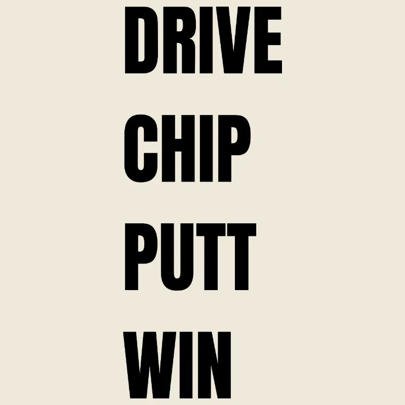 Golf Drive Chip Putt Win
