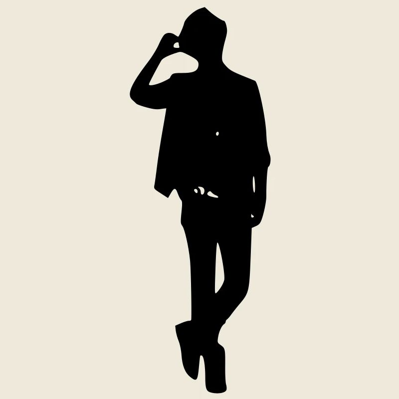 Modèle garçon silhouette