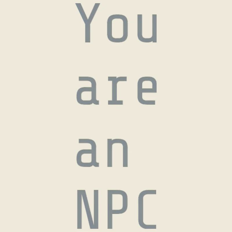 You are an NPC