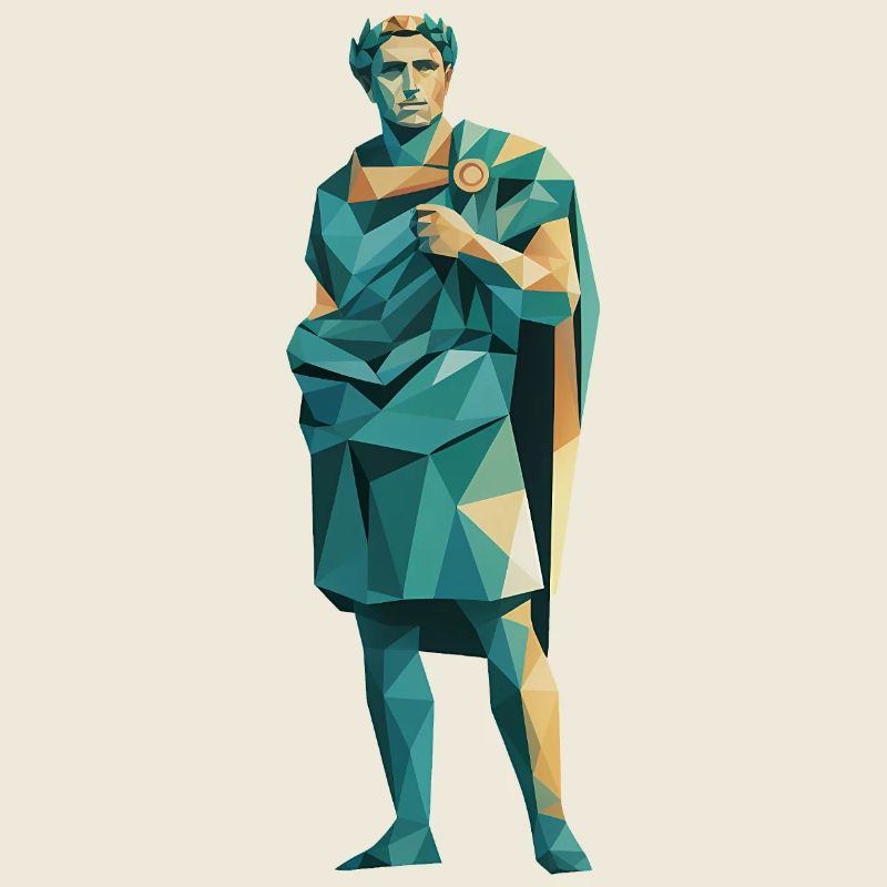 Caesar - Cooles Geschichtslogo