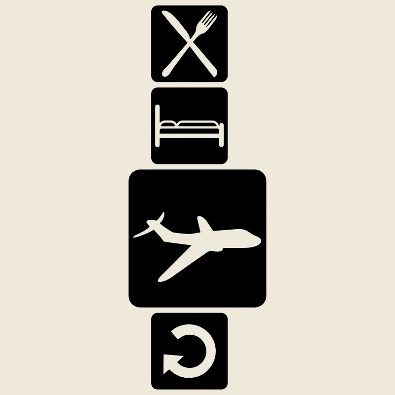 world trip buttons eat sleep repeat eat sleep repe