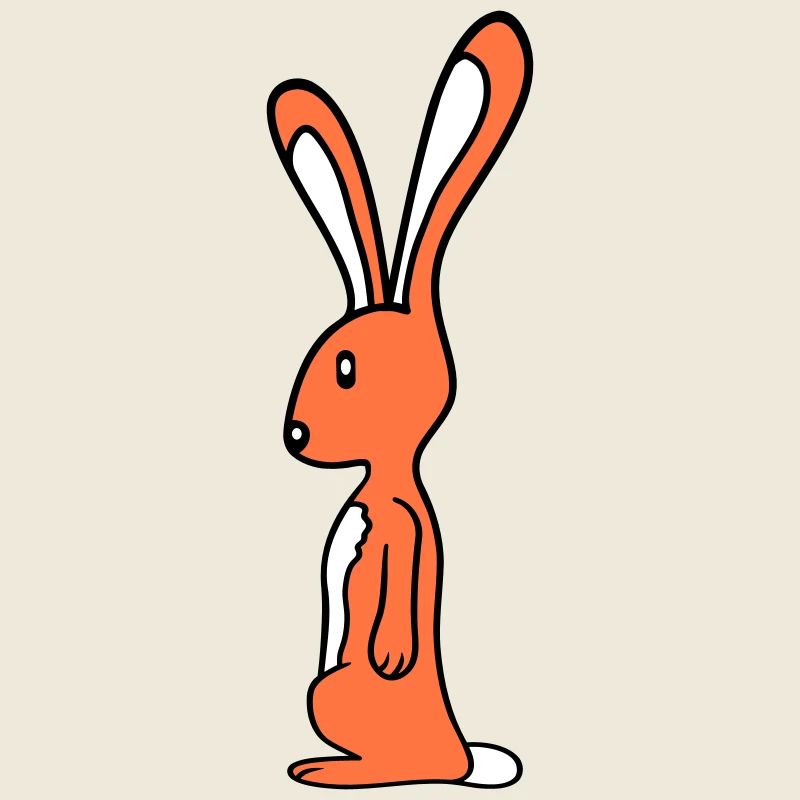 Lapin Lapin Lapin Se Tient Mignon Petit Animal