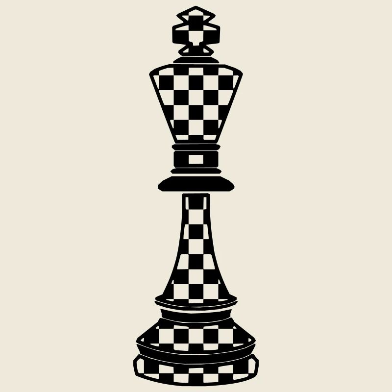Roi d'échecs plaid