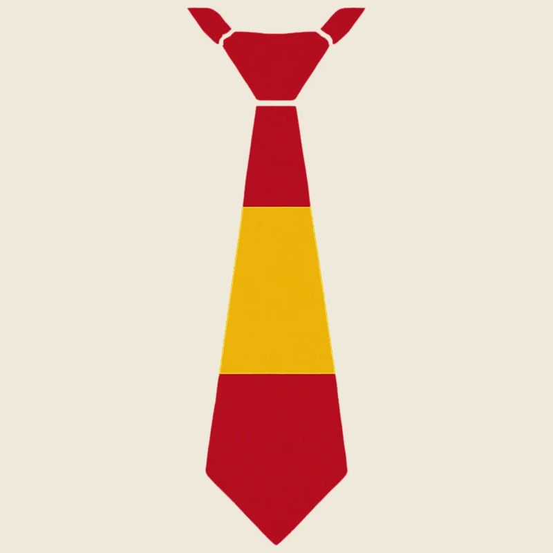 Conception de cravate de drapeau allemand