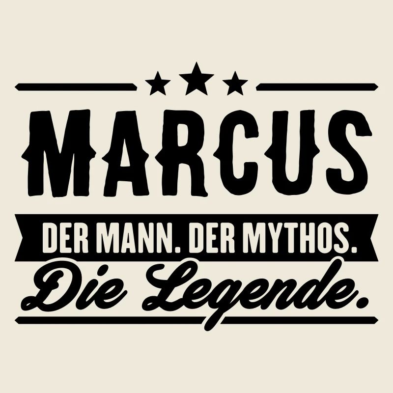 Mann Mythos Legende Marcus