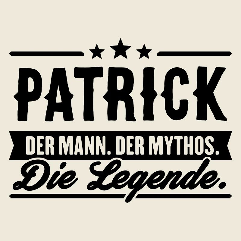 Mann Mythos Legende Patrick