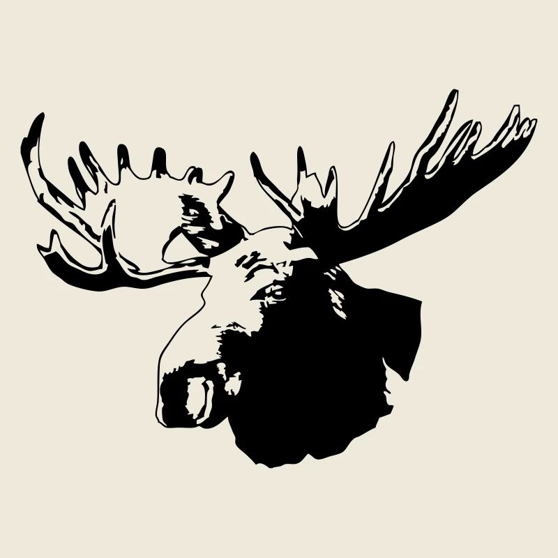 élan - moose - elk - hunting - hunter