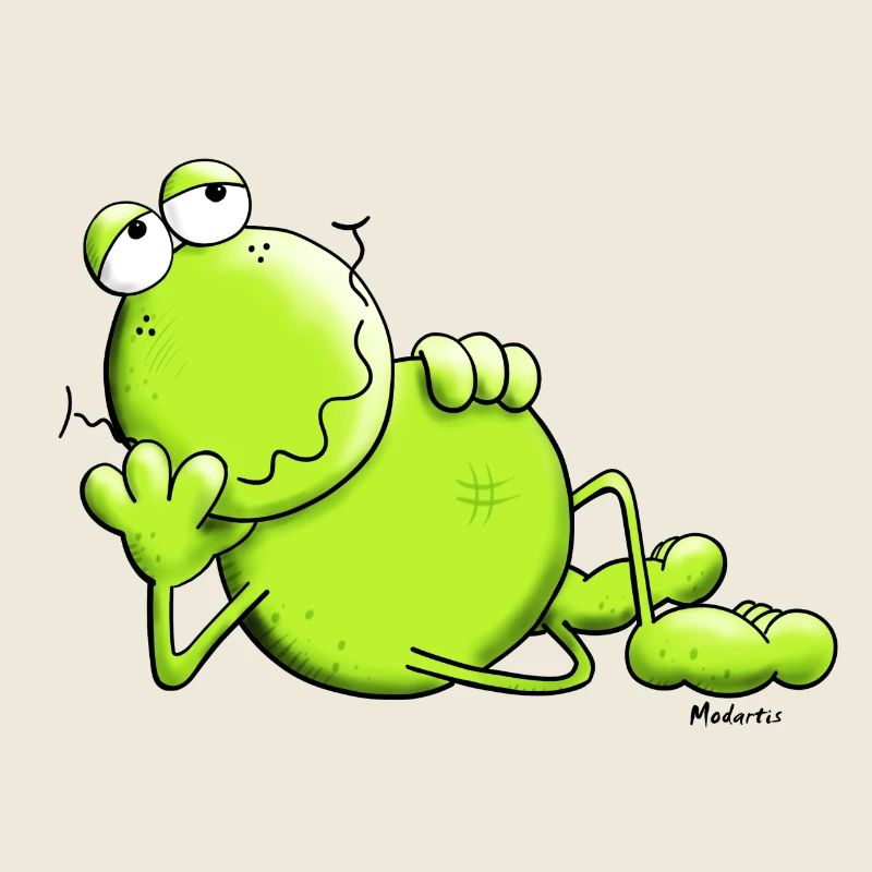 Verträumter Frosch
