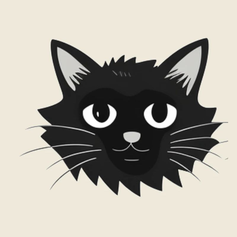 Visage de chat Katzengesicht