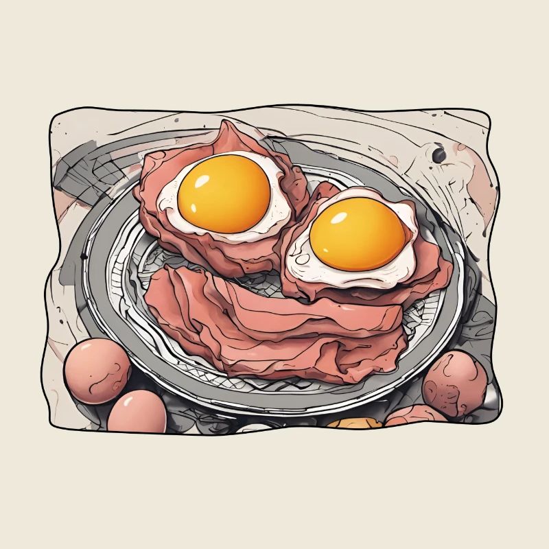 Egg and bacon