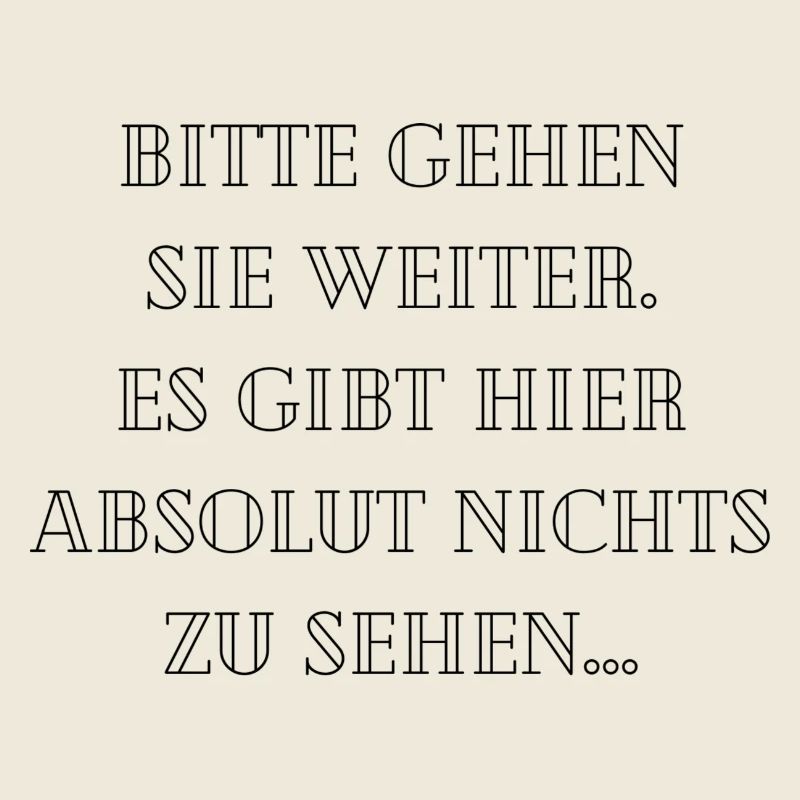 Bitte gehen Sie weiter...