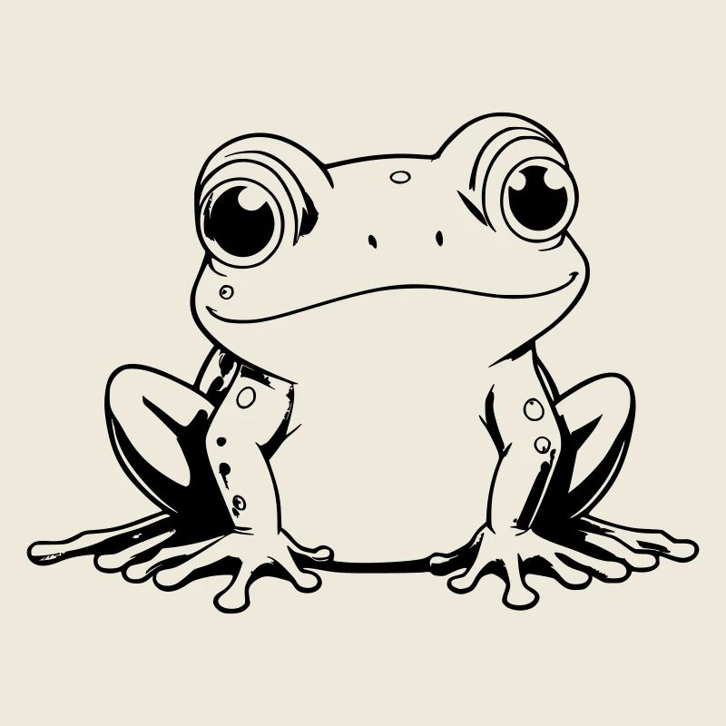 Contours de grenouille