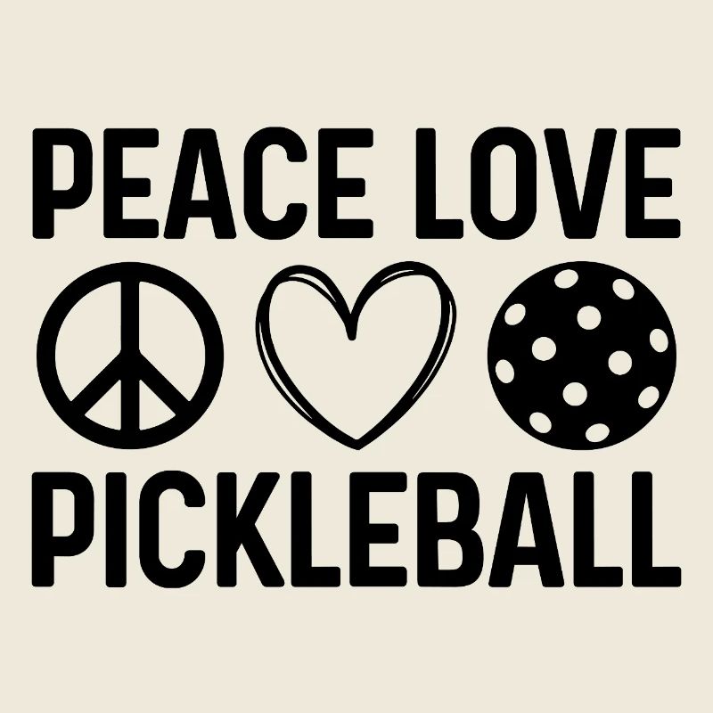 Peace Love Pickleball