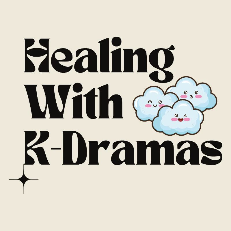 Healing With K-Dramas | Cute Cloud Aesthetic gift