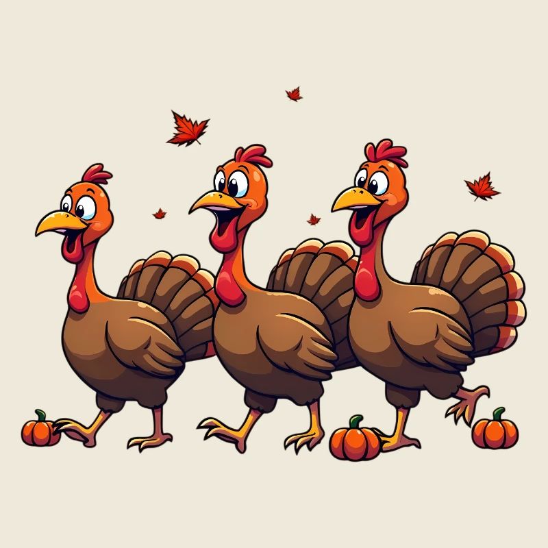 Bébé dinde de Thanksgiving