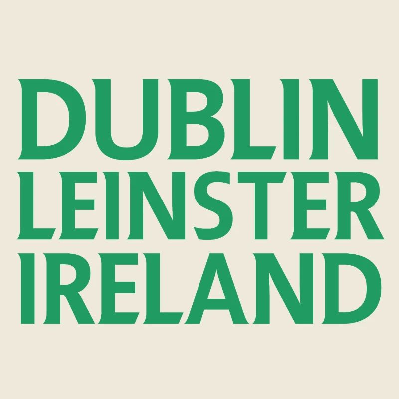 Dublin – Irland Textdesign