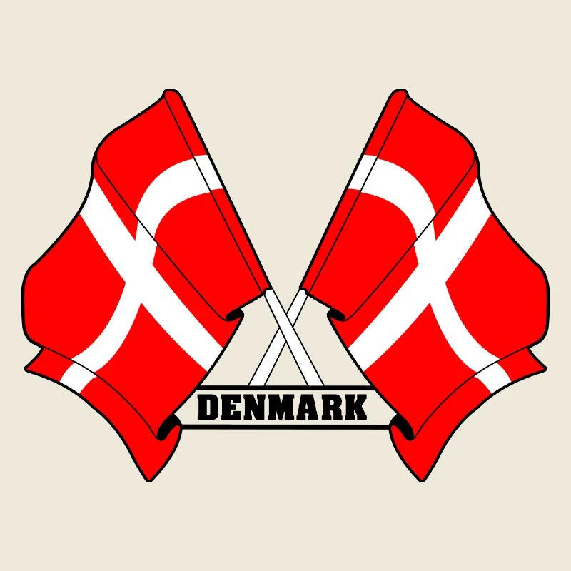 DANEMARK – Drapeaux croisés