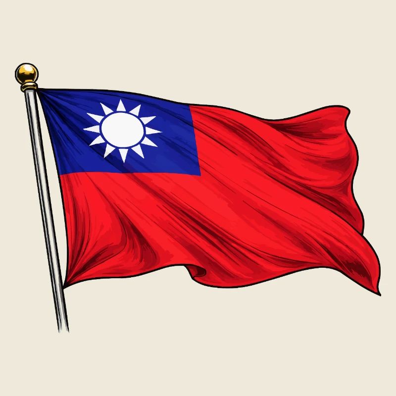 Drapeau de Taïwan