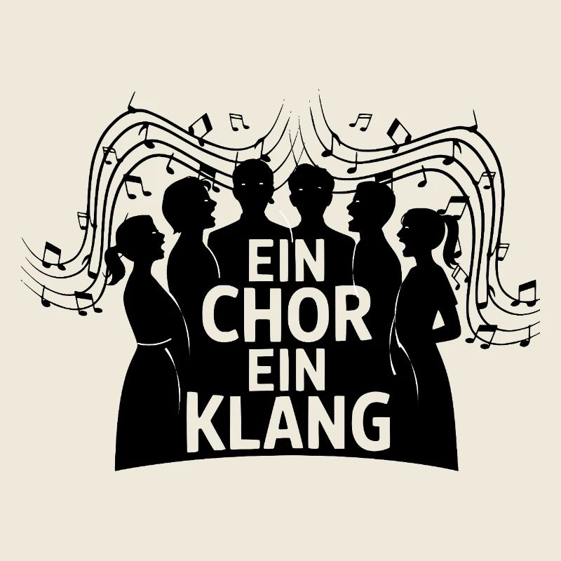 Ein Chor ein Klang Chorsänger Gesang Singen
