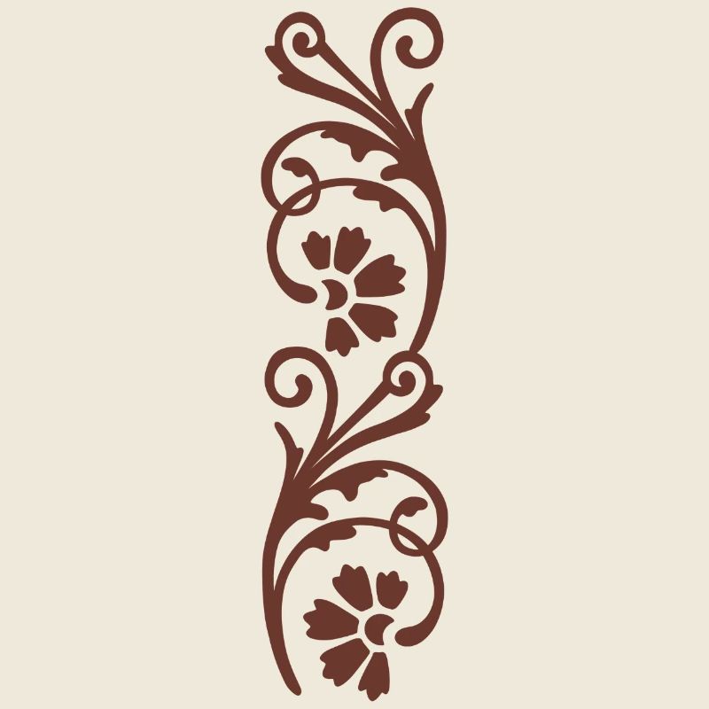 Ornate Floral Scrollwork