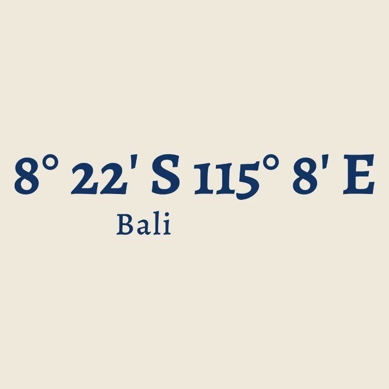 Bali coordinates