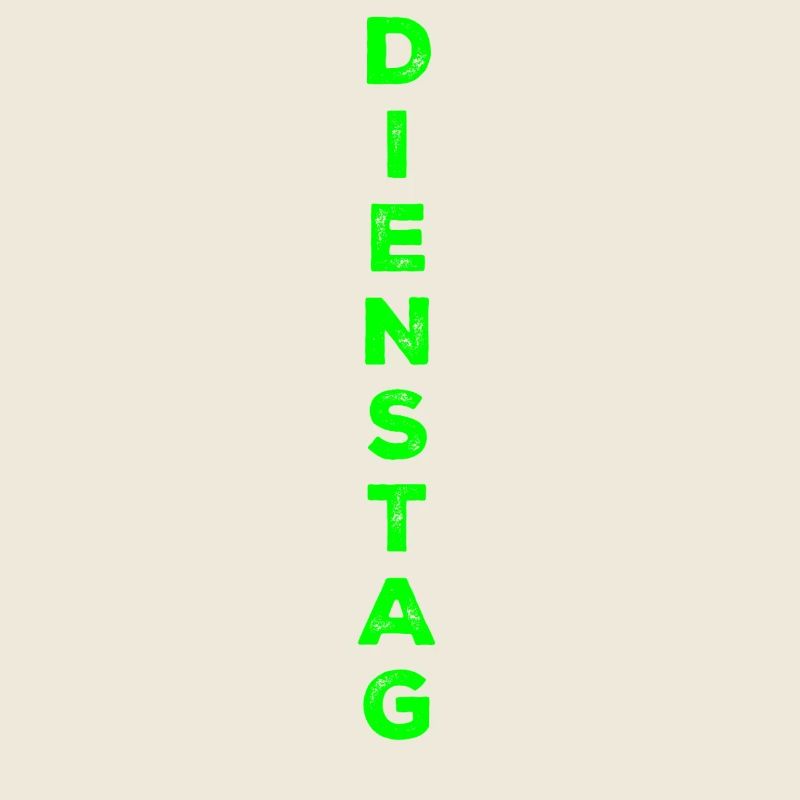 Dienstag - grün