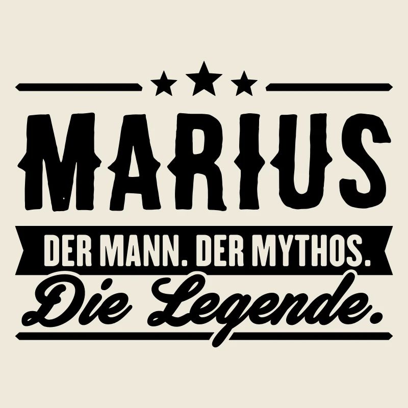 Mann Mythos Legende Marius