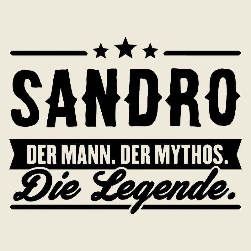Man Myth Legend Sandro