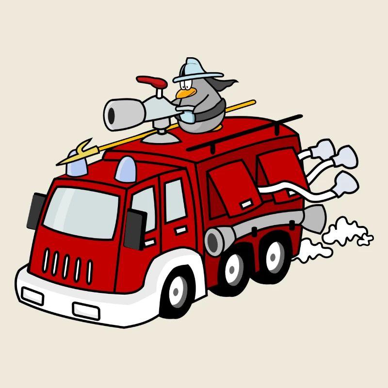 Fire Department Firefighter Firefighter Firetruck Fire