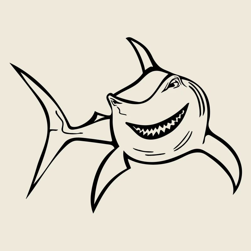 Requin drôle