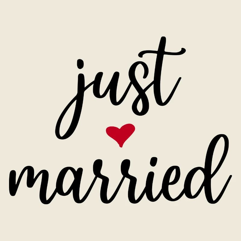 Just Married Idée cadeau