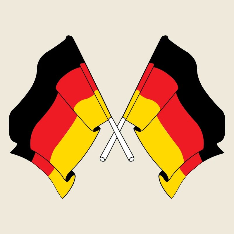 Two flags Germany