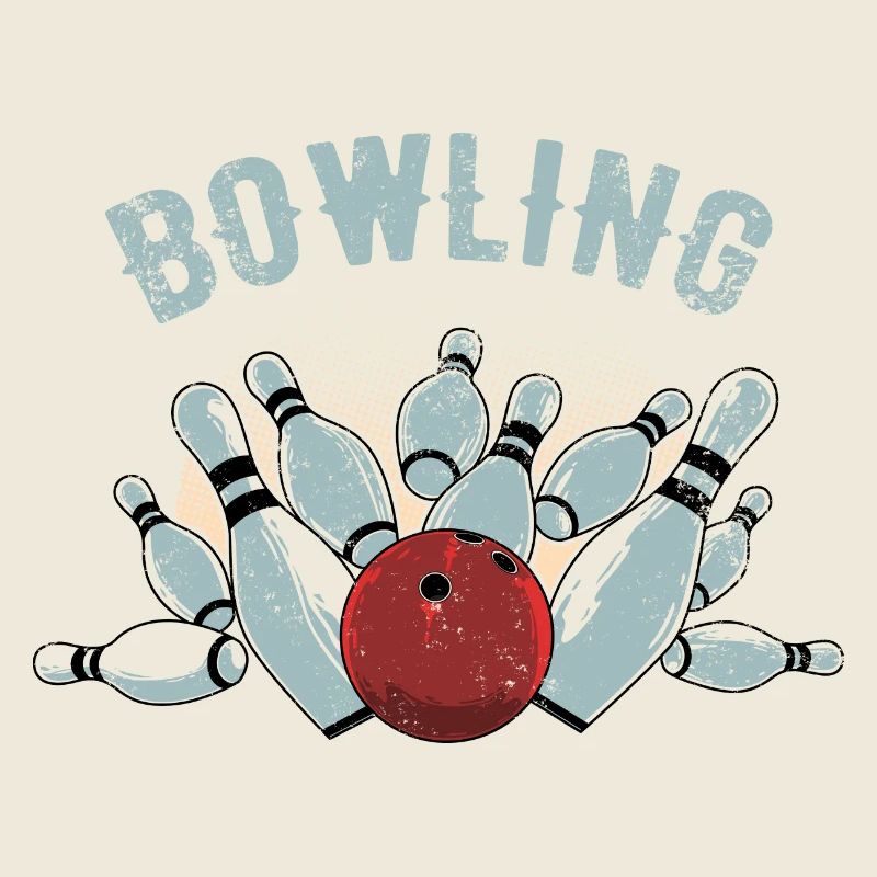 Bowling Strike Sketch
