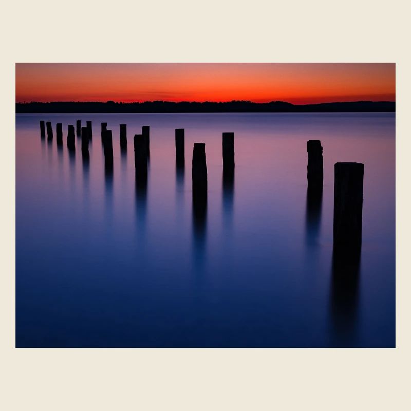 Ambiance nocturne au lac de Starnberg