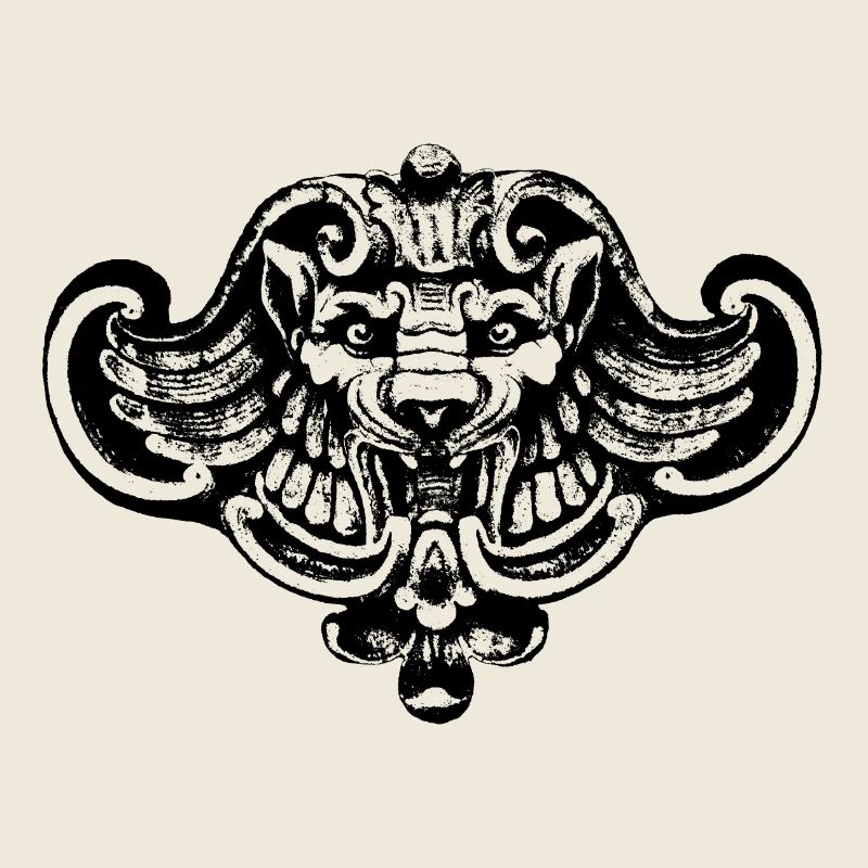 Winged lion or wolf / Chimera