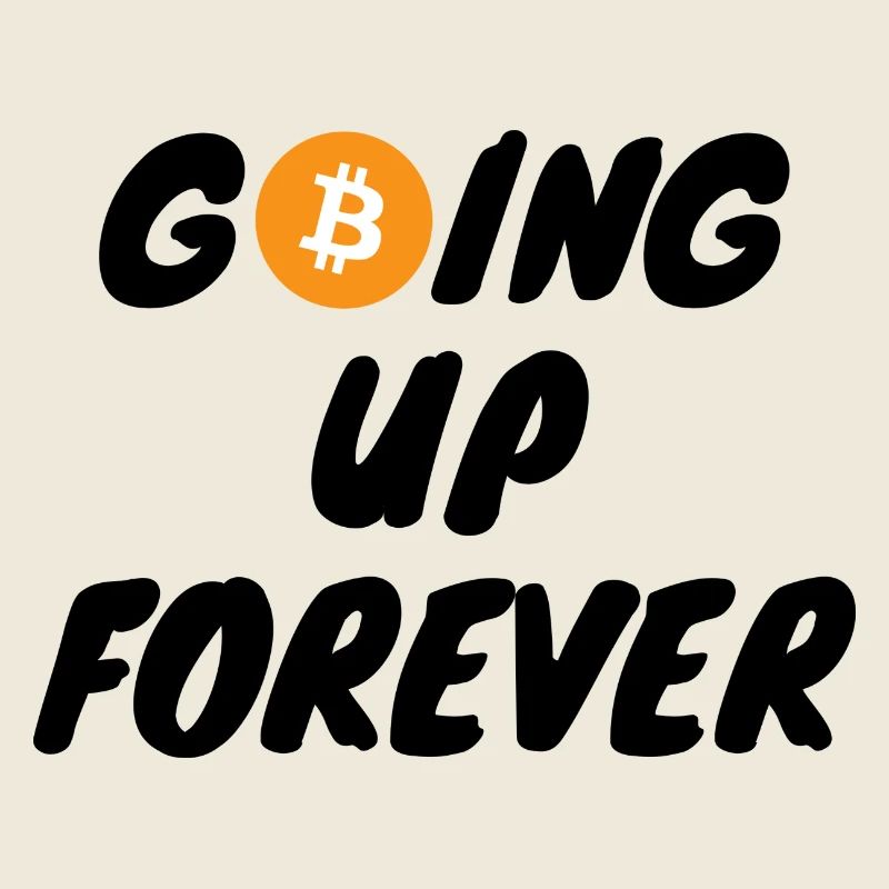 Krypto Going up forever Bitcoin BTC