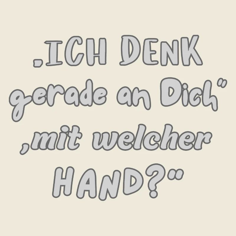 Denk an Dich – Mit welcher Hand?